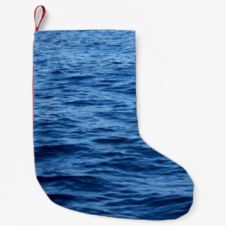 Time lapse photography of body of water small christmas stocking