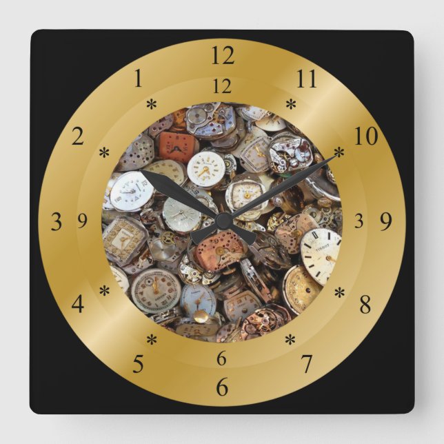 Time Machine Clock ~ Space/Time Continuum ~ (Front)