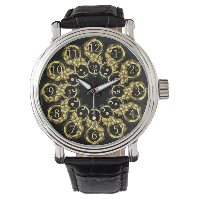 Time Machine Clock ~ Space/Time Continuum ~ Watch (Front)