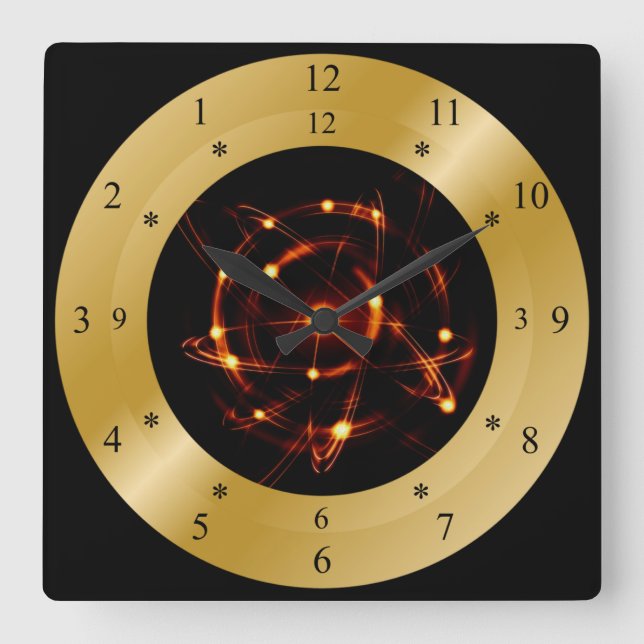 Time Machine Clock ~ Time Warp Light Halo ~ * ~ (Front)
