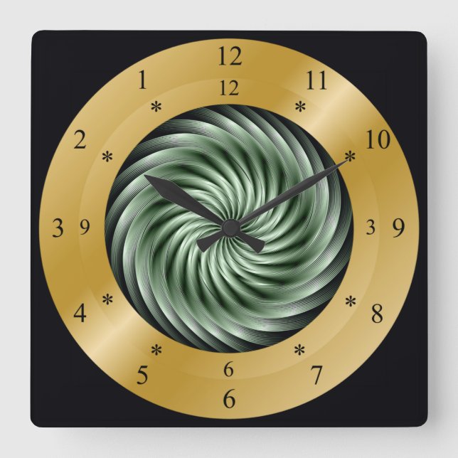 Time Machine Clock ~ Time Warp Whirlpool ~ (Front)