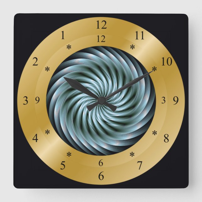 Time Machine Clock ~ Time Warp Whirlpool ~ (Front)