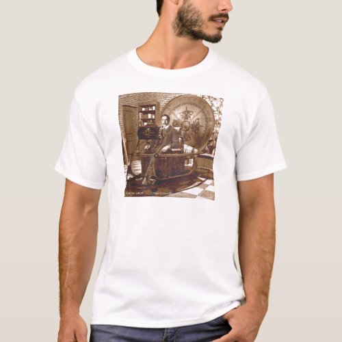 Time Machine _ HG Wells T_Shirt