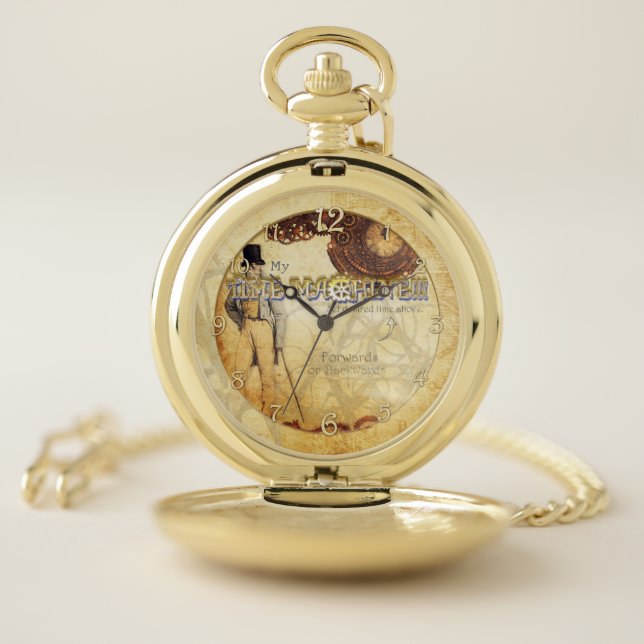 Time Machine Pocket Watch (Inside)