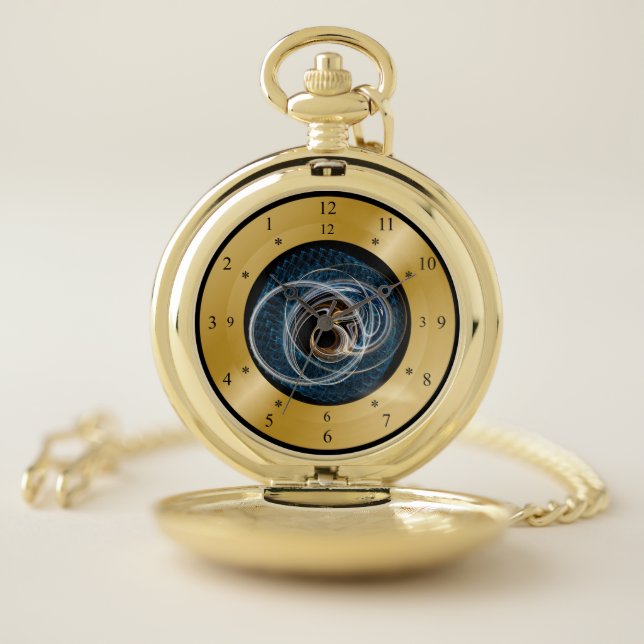 Time Machine Pocket Watch~Chaos Galaxy~Black Hole~ Pocket Watch (Inside)