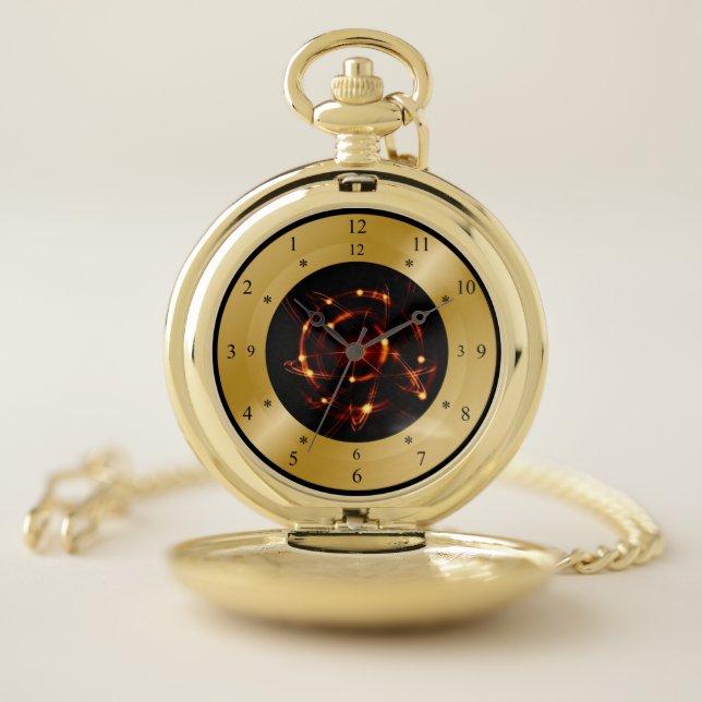 Time Machine Pocket Watch~Time Warp Light Halo  ~ Pocket Watch (Inside)