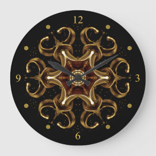 Time Machine Spacecraft V 02 ~ * ~    Large Clock