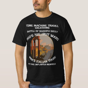 TIME MACHINE TRAVEL VACATIONS SICILY SEGESTA T-Shirt