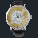 Time Machine Watch ~ Runs Forward & Backward ~<br><div class="desc">Time Machine Watch ~ Inner Numbers Earth Time ~ Outer Numbers Intra-Galactic Space Time ~ Watch Runs Forward & Backward Simultaneously ~ Syncs 4 times a day at 6 & 12 ~ Keep informed if you get caught in a Space Warp, Space/Time Continuum or a Worm Hole. Mathematical Formula Background....</div>