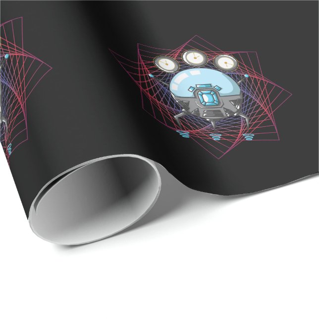 time machine wrapping paper (Roll Corner)
