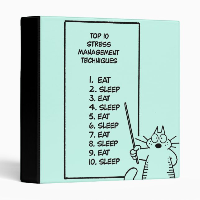 Time Management 3 Ring Binder (Front/Spine)