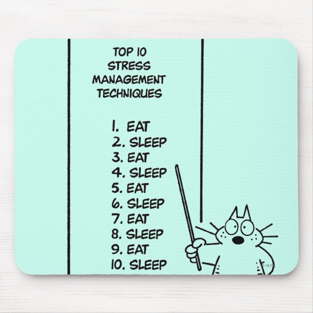 Time Management Mouse Pad (Front)