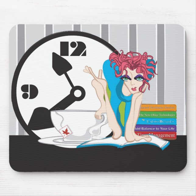 time management mouse pad (Front)