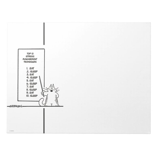 Time Management Notepad (Front)