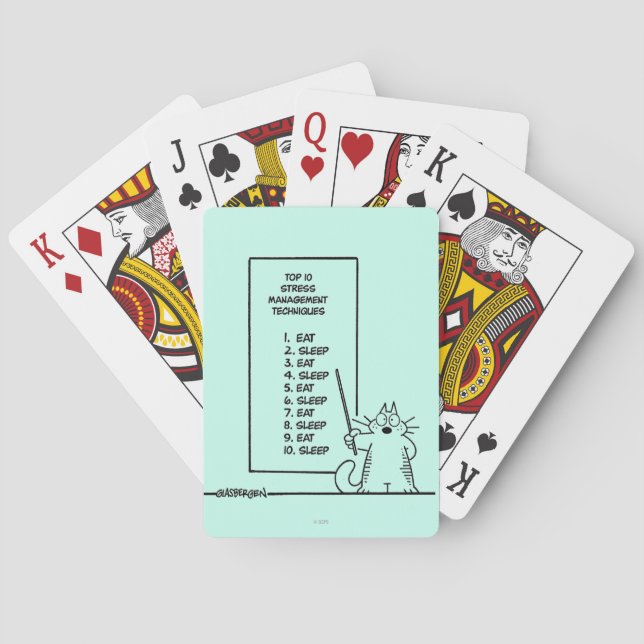 Time Management Poker Cards (Back)