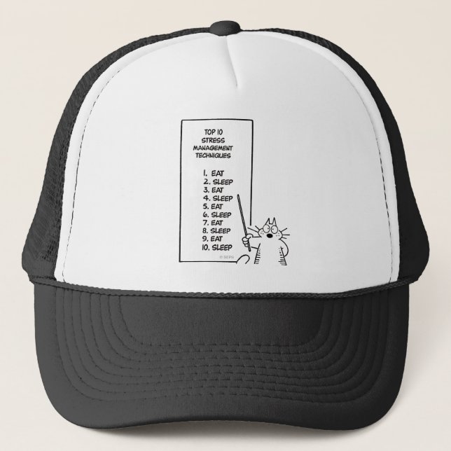 Time Management Trucker Hat (Front)