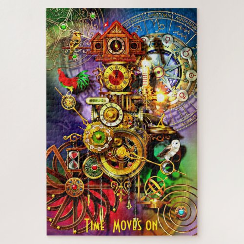 Time Moves On a 1014 Piece Puzzle