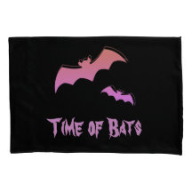 Time of Bats - Pink & Purple Abstract Pop Art