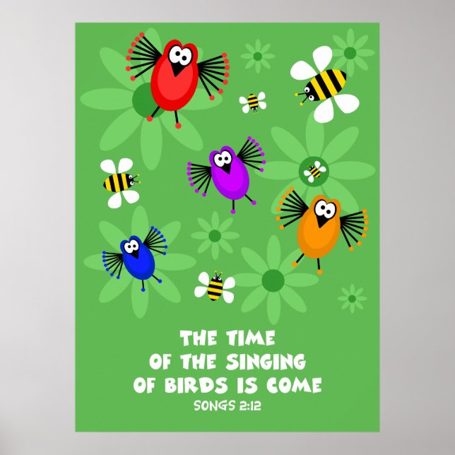 Time of the Singing of Birds Poster (Front)