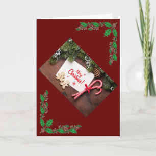 TIME OF YEAR TO MEET ME UNDER THE MISTLETOE CARD