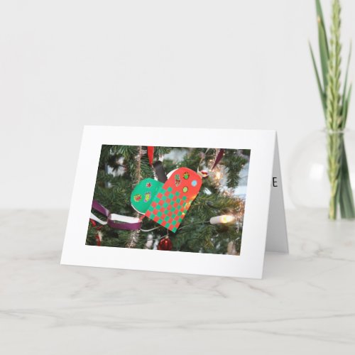 TIME OF YEAR TO THINK OF YOU CHRISTMAS HOLIDAY CARD