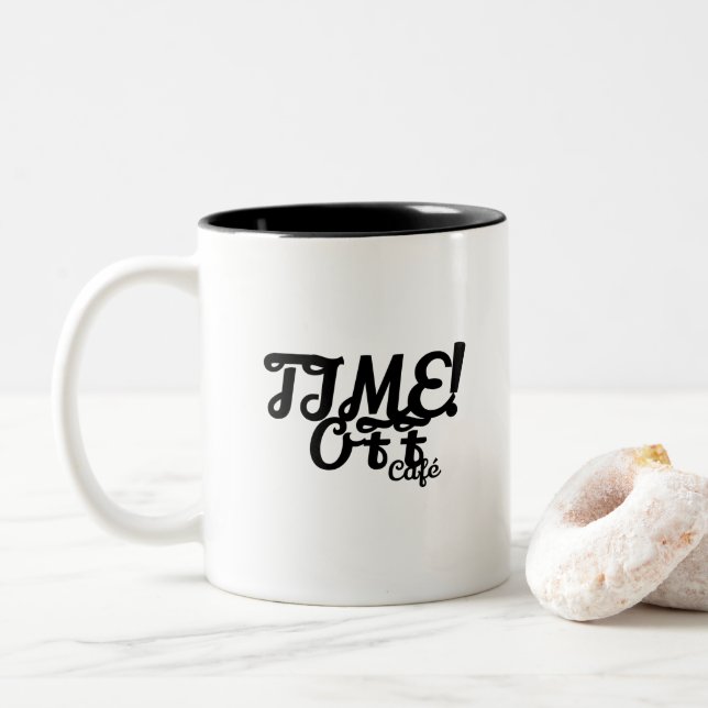 Time Off Café Mug (With Donut)