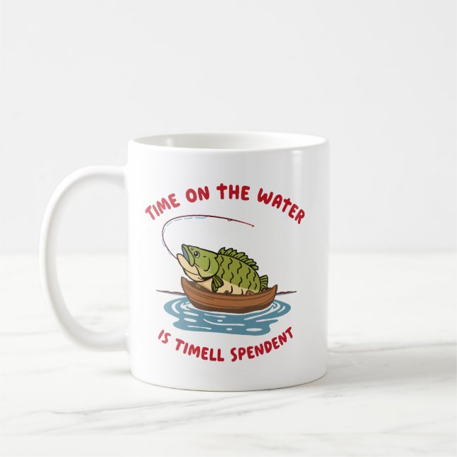 Time on the Water Coffee Mug (Left)