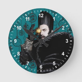 Time | Out Of Time Round Clock by AliceLookingGlass at Zazzle