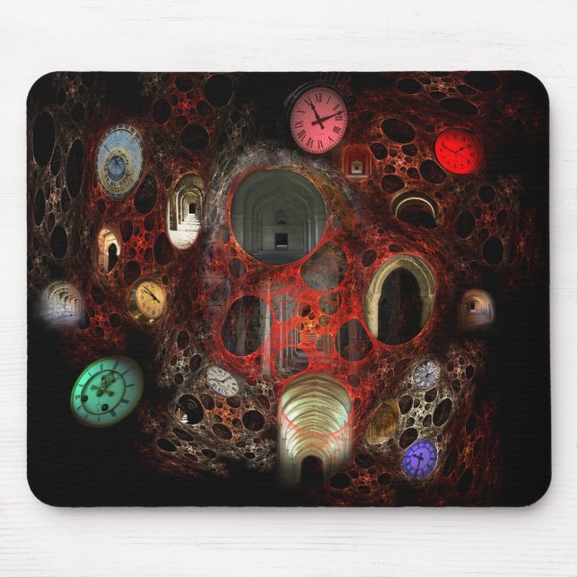 Time Passages in Color Mouse Pad (Front)