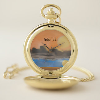 Time Passes but Peace is Still. Pocket Watch