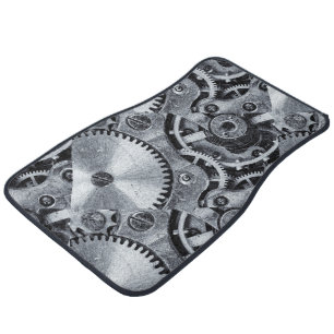 Time Piece Mechanics Car Floor Mat