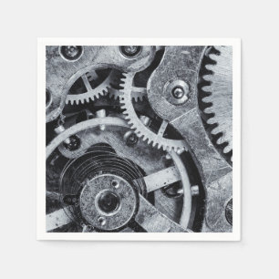 Time Piece Mechanics Napkins