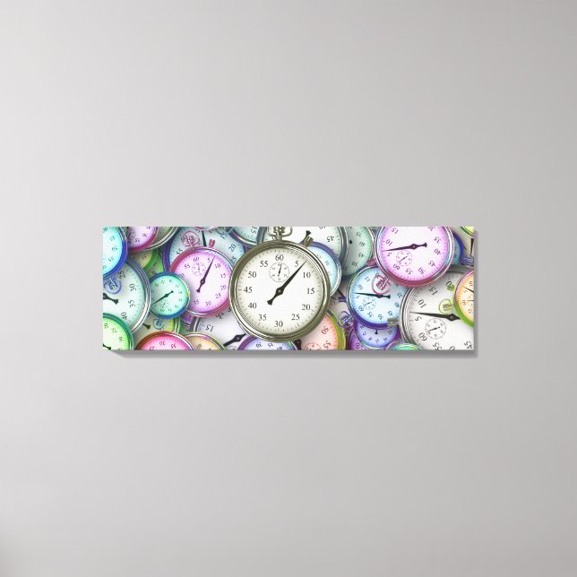 time piece wrapped canvas (Front)