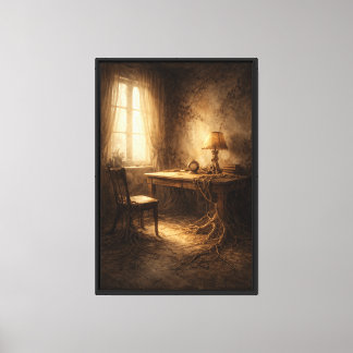 Time Rooted Room Canvas Print