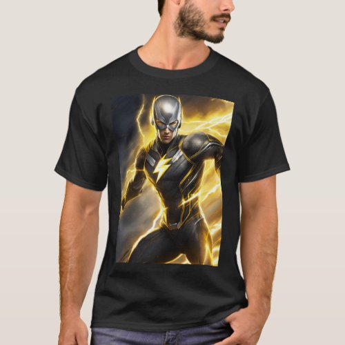 Time Runner Super Speed Superhero T_Shirt