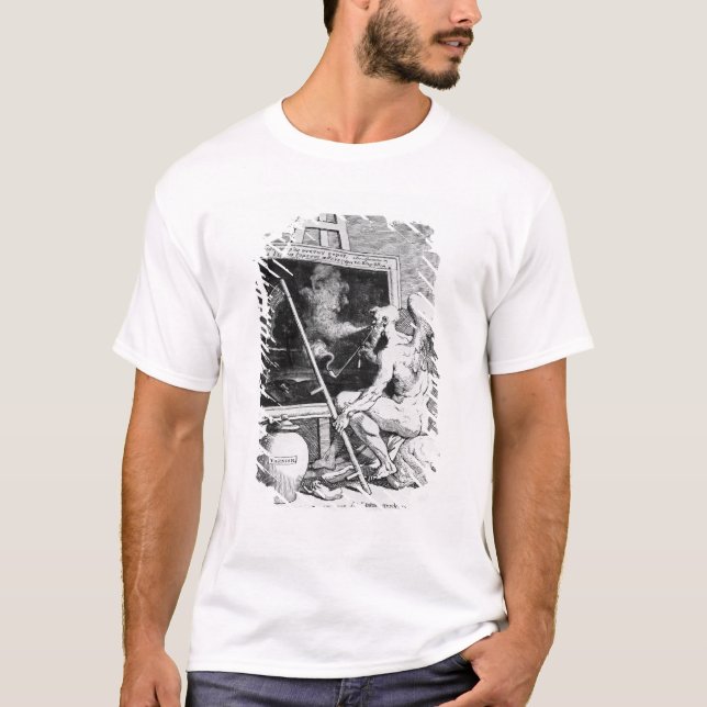 Time smoking a Picture, 1761 T-Shirt (Front)