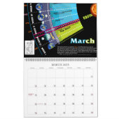 Time-Space Orbital Wall Calendar 2016 (Mar 2025)