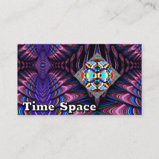 Time Space ( you may change the words ) Business Card