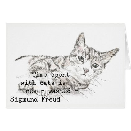 Time Spent with Cats . . . Card