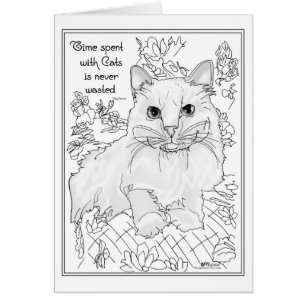 Time Spent With Cats Cards