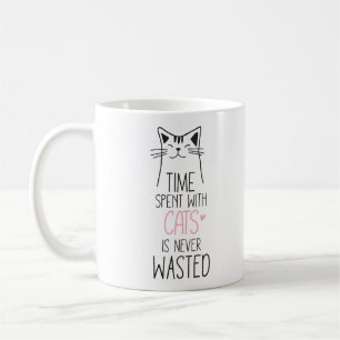 Time Spent With Cats Coffee Mug