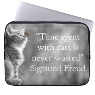 Time Spent with Cats . . . Laptop Sleeve
