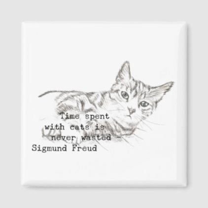 Time Spent with Cats . . . Magnet