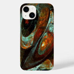 Time Split Abstract Art Case-Mate iPhone 14 Case