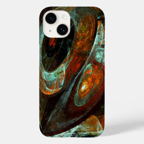 Time Split Abstract Art Case_Mate iPhone 14 Case