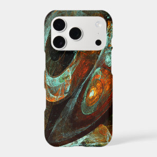 Time Split Abstract Art iPhone 17 Pro Case