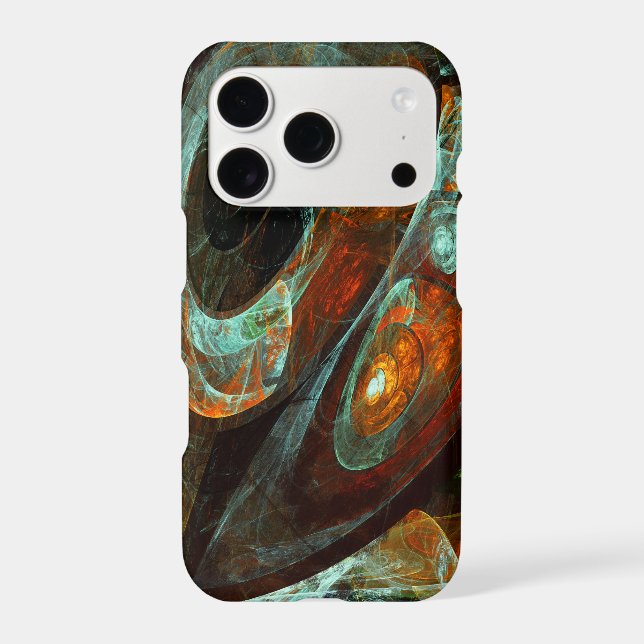 Time Split Abstract Art Case-Mate iPhone Case (Back)