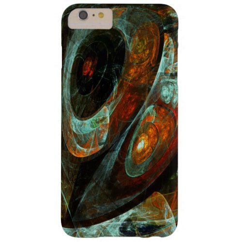Time Split Abstract Art Barely There iPhone 6 Plus Case
