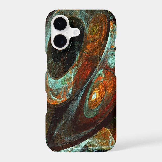 Time Split Abstract Art Case-Mate iPhone Case (Back)
