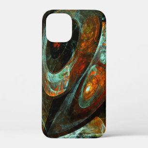 Time Split Abstract Art iPhone 12 Mini Case